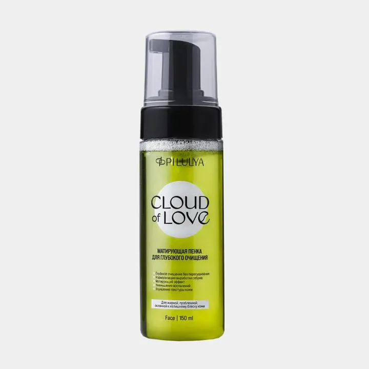 Матирующая пенка для глубокого очищения Cloud of love